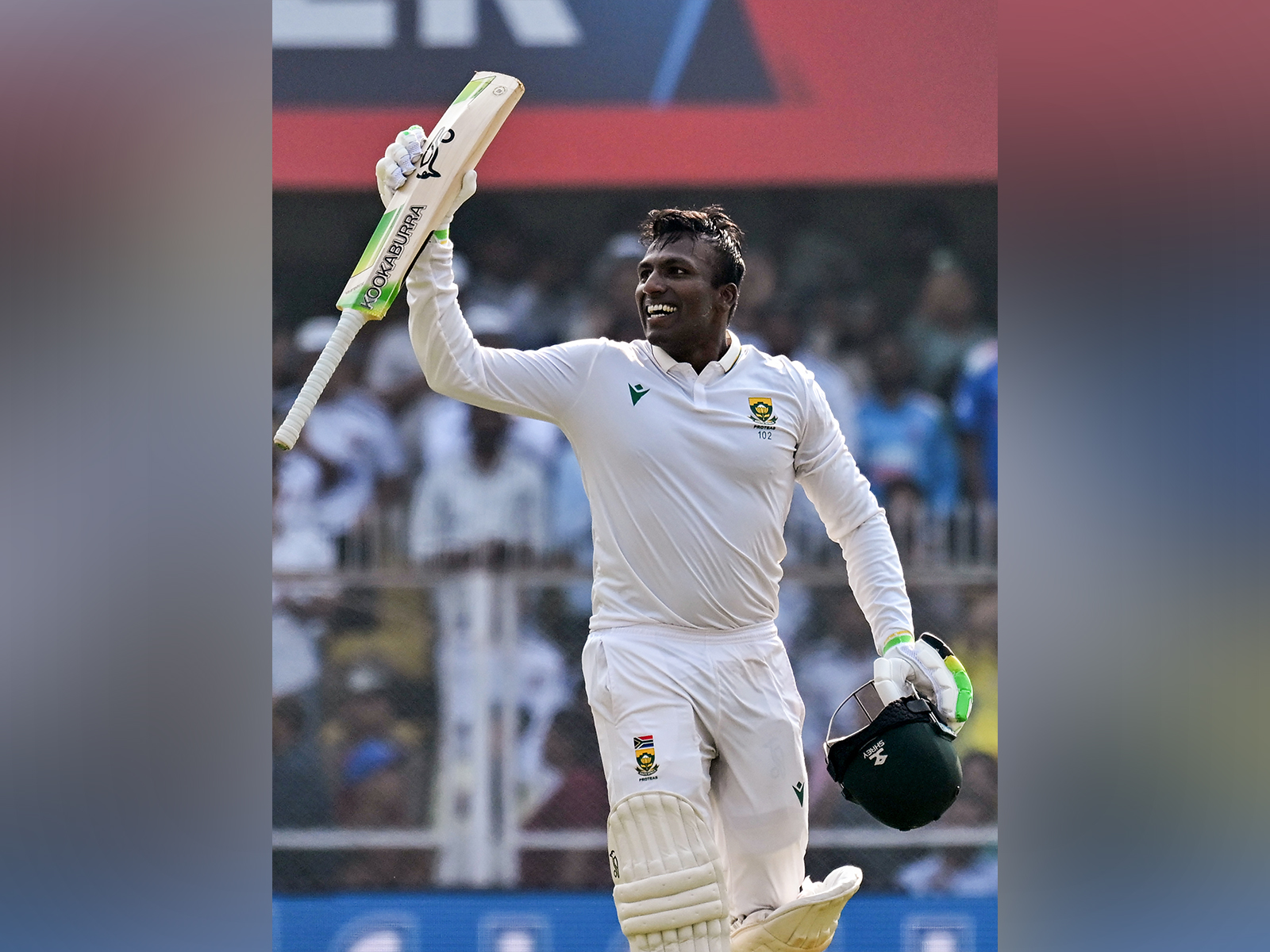 South Africa batter Senuran Muthusamy (Photo: ANI)