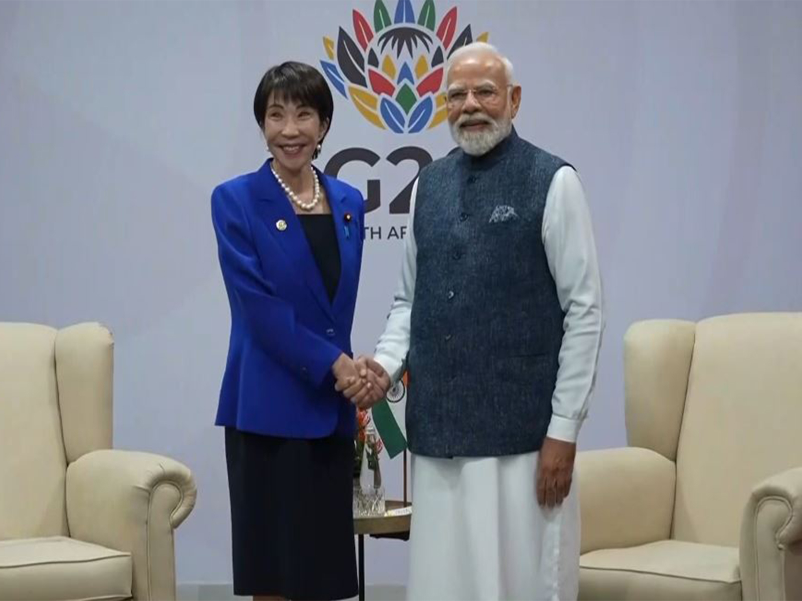 PM Modi with Japanese PM Takaichi (Photo/DD ANI)