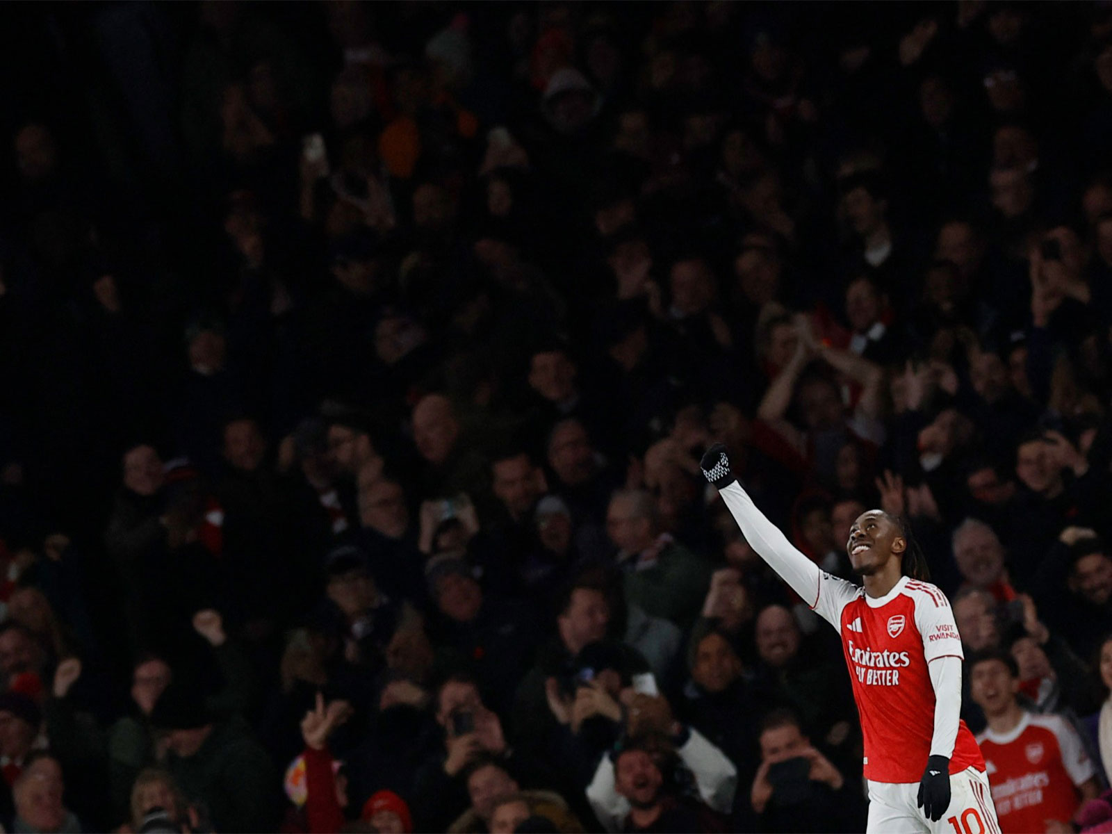 Premier League: Eze's hat-trick helps Arsenal beat Spurs 4-1