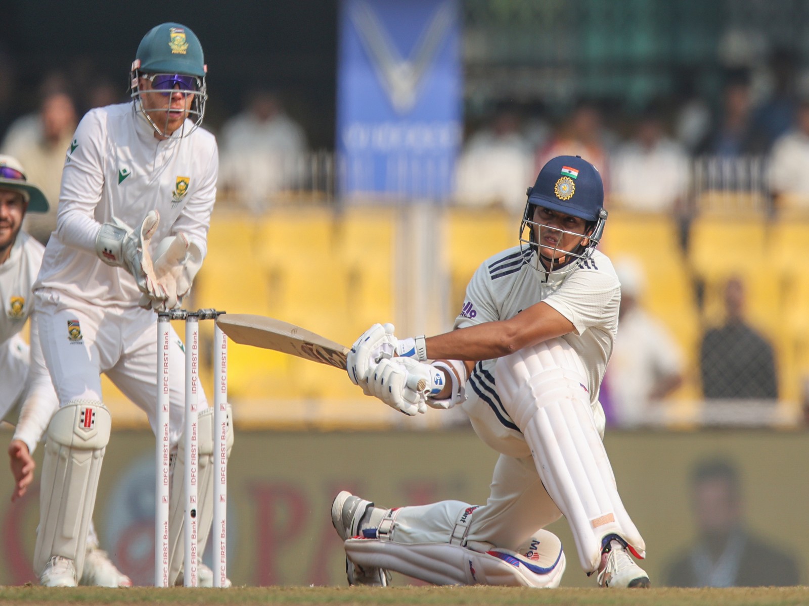 Yashasvi Jaiswal in action. (Photo: @BCCI)