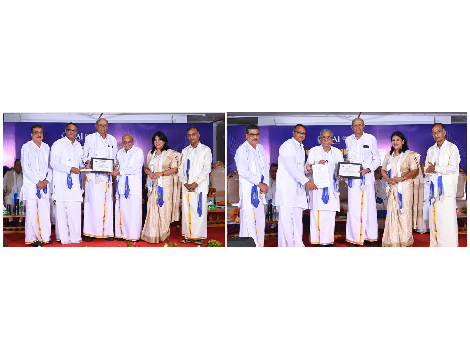 Graduates from Arts and Sciences, Computing and Data Science, and Law receive degrees; leaders emphasize integrity, purpose, and lifelong learning