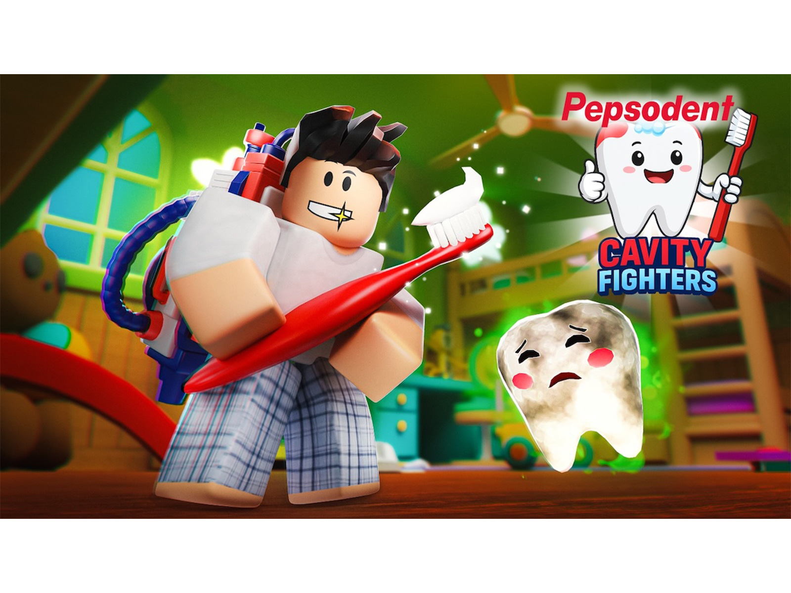 Pepsodent Launches Cavity Fighters in collaboration with Roblox