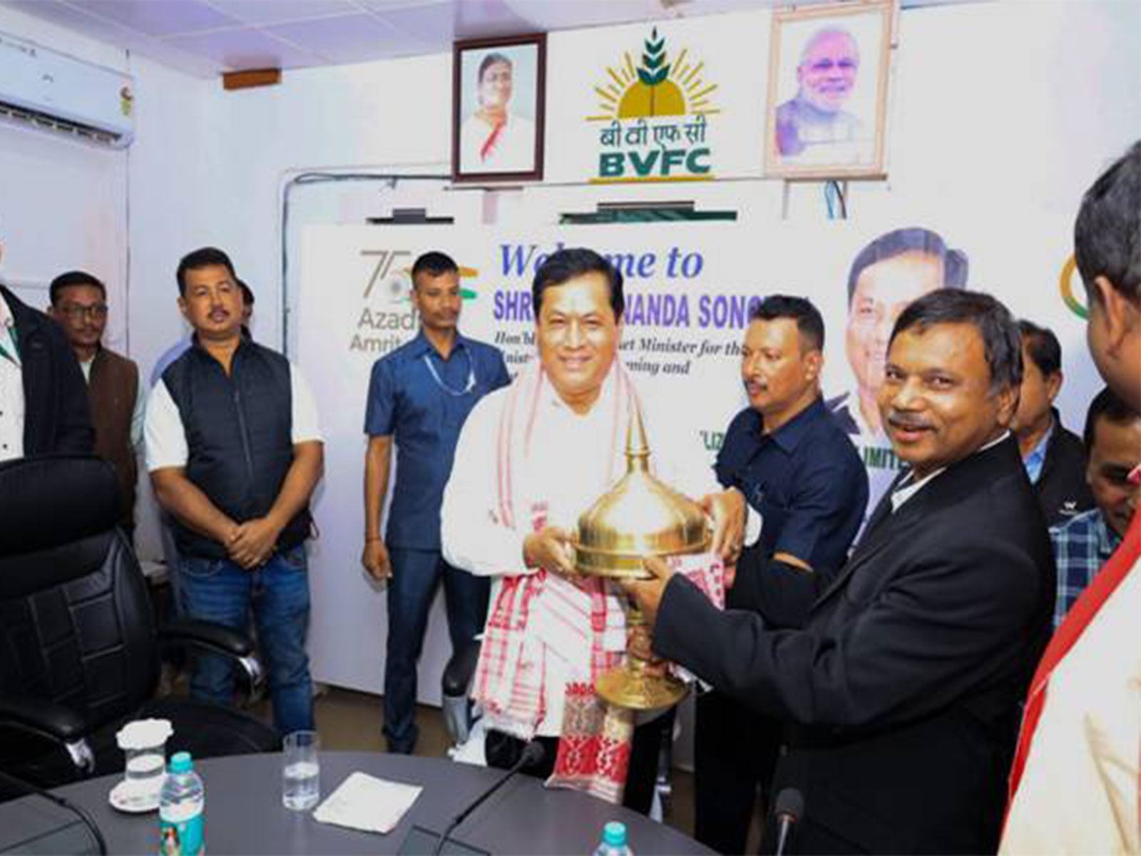 Sarbananda Sonowal ,Union Minister of Ports, Shipping and Waterways (Photo/PIB)