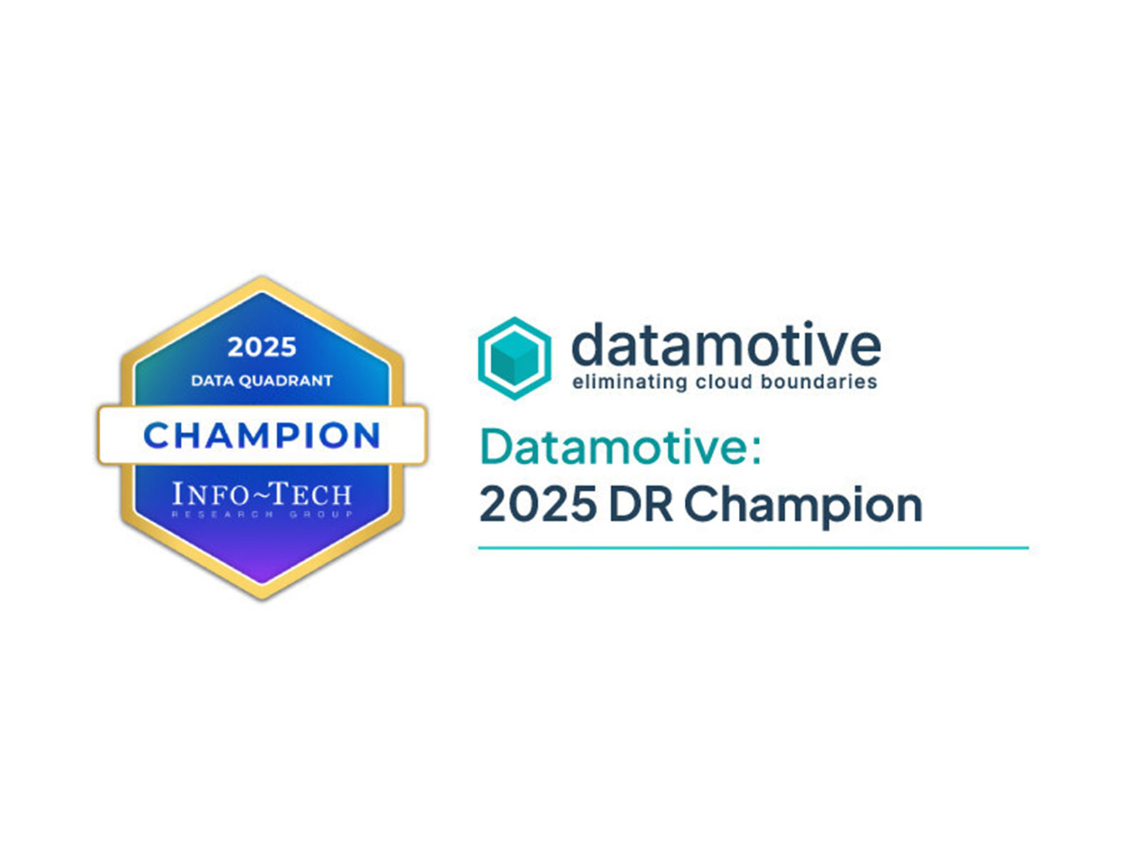 Datamotive Named Champion in Info-Tech’s 2025 Disaster Recovery Orchestration SoftwareReviews Report