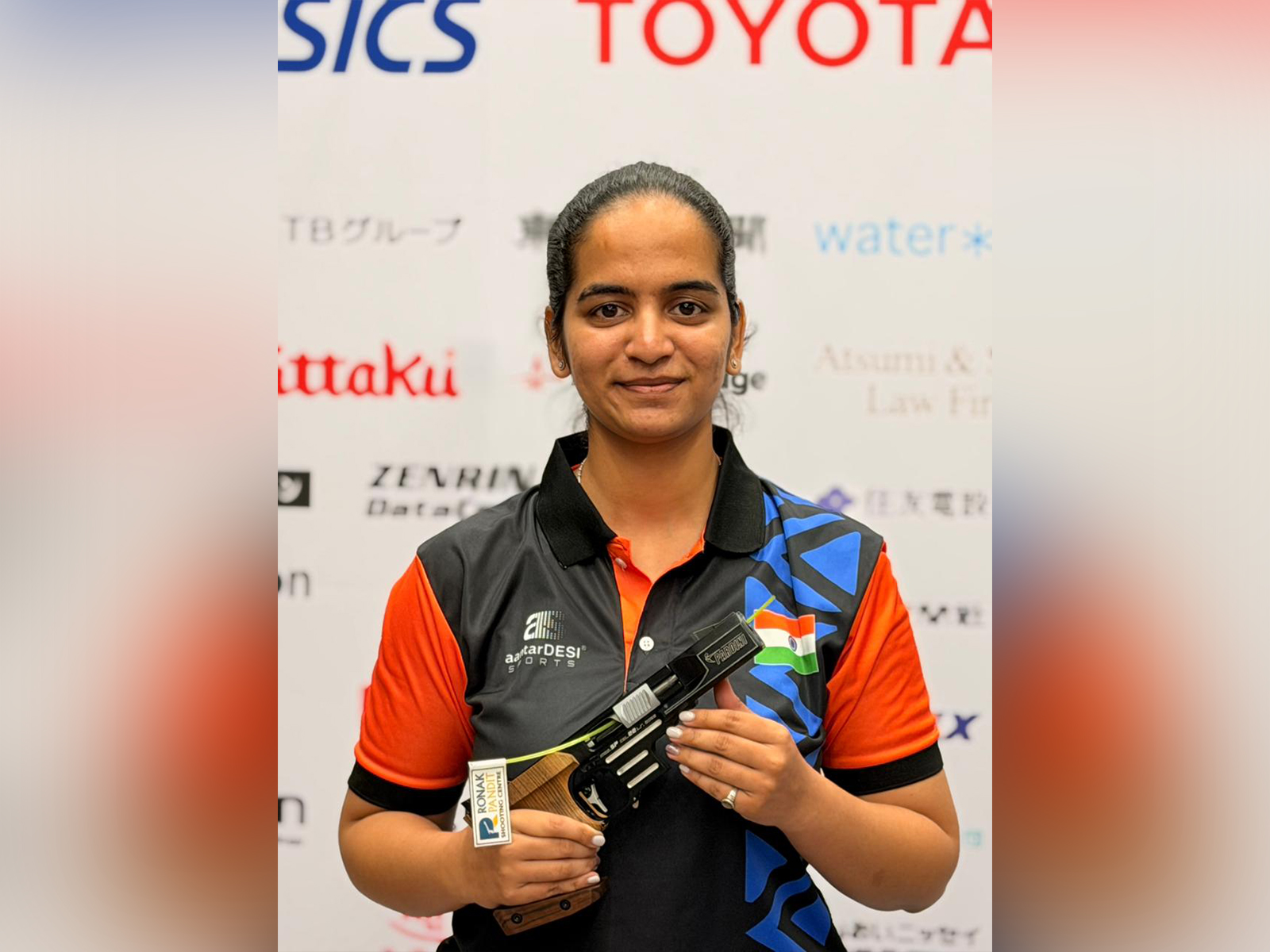 India's Pranjali Prashant Dhumal (Image: NRAI media)