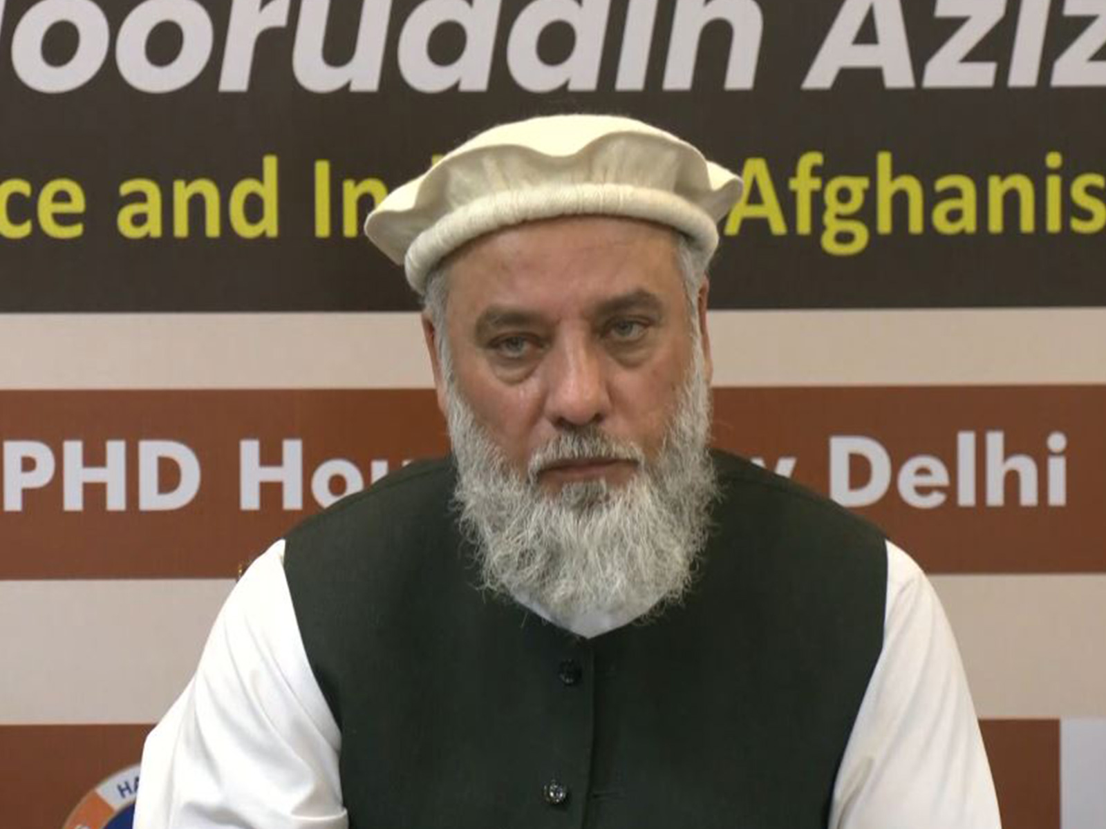 Afghan Minister of Commerce and Industry Alhaj Nooruddin Azizi (Photo/ANI)