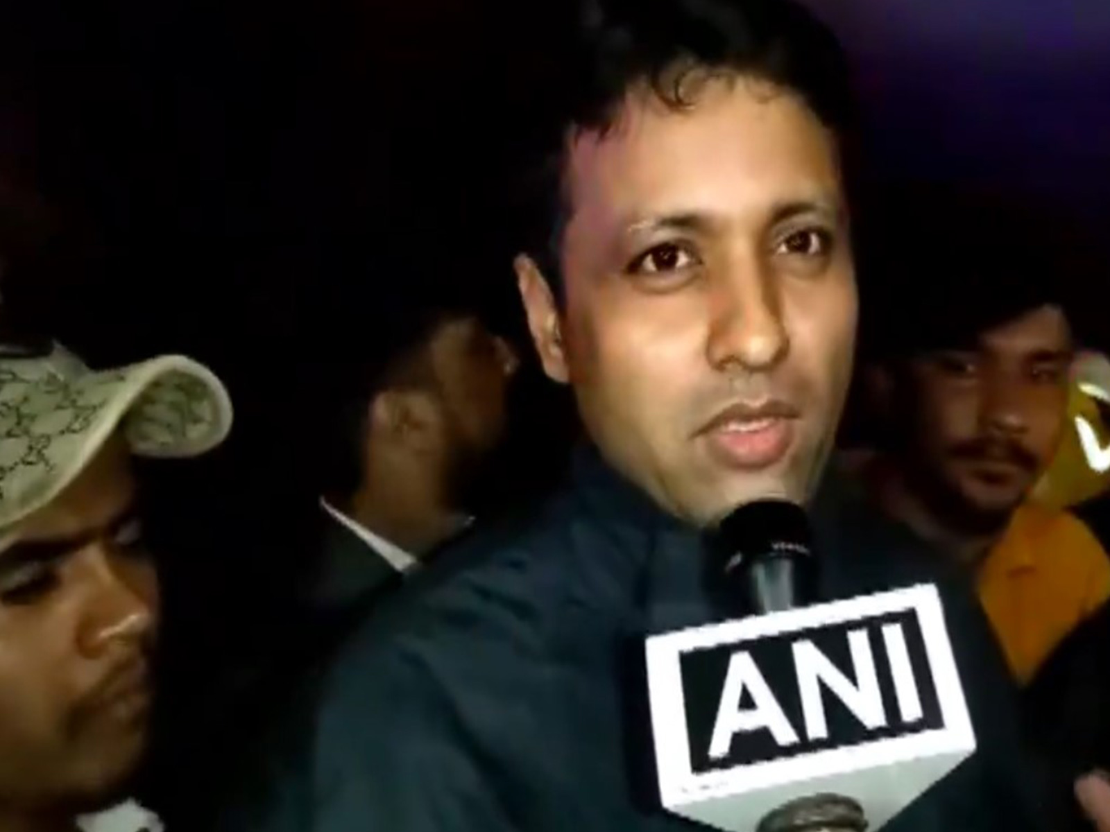 Fire official Kareem (Photo/ANI)