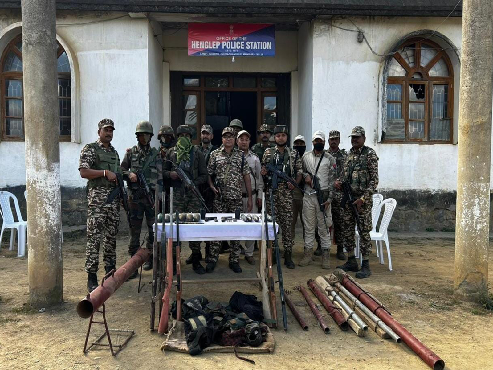 Manipur Police conduct search operations across vulnerable areas (Photo/ManipurPolice)