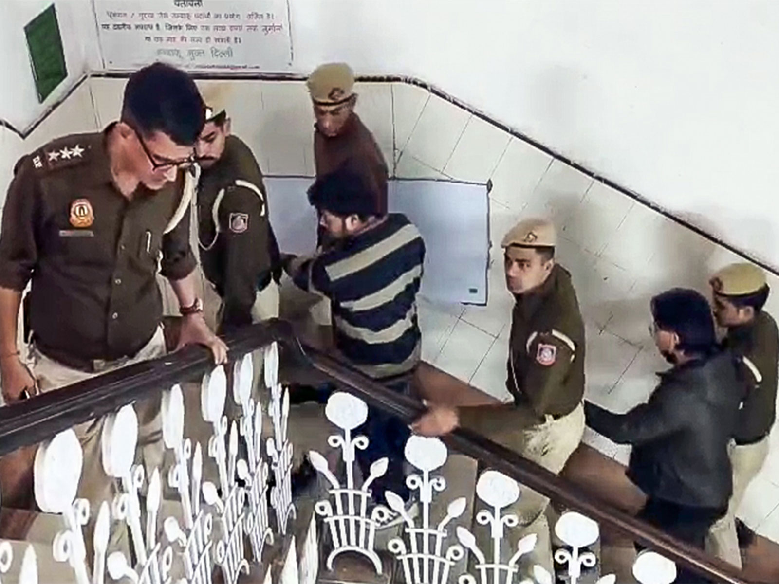 Delhi police produce accused at Patiala House Court (Photo/ANI)