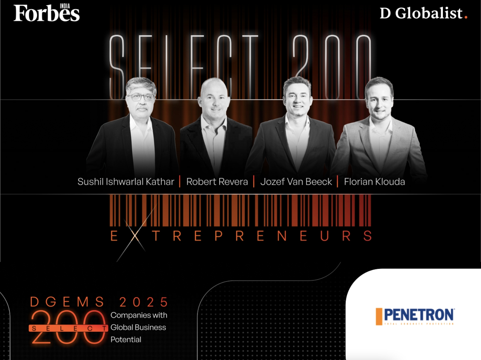 Penetron India Selected for Forbes DGEMS 2025: Transforming Concrete Durability & Sustainability