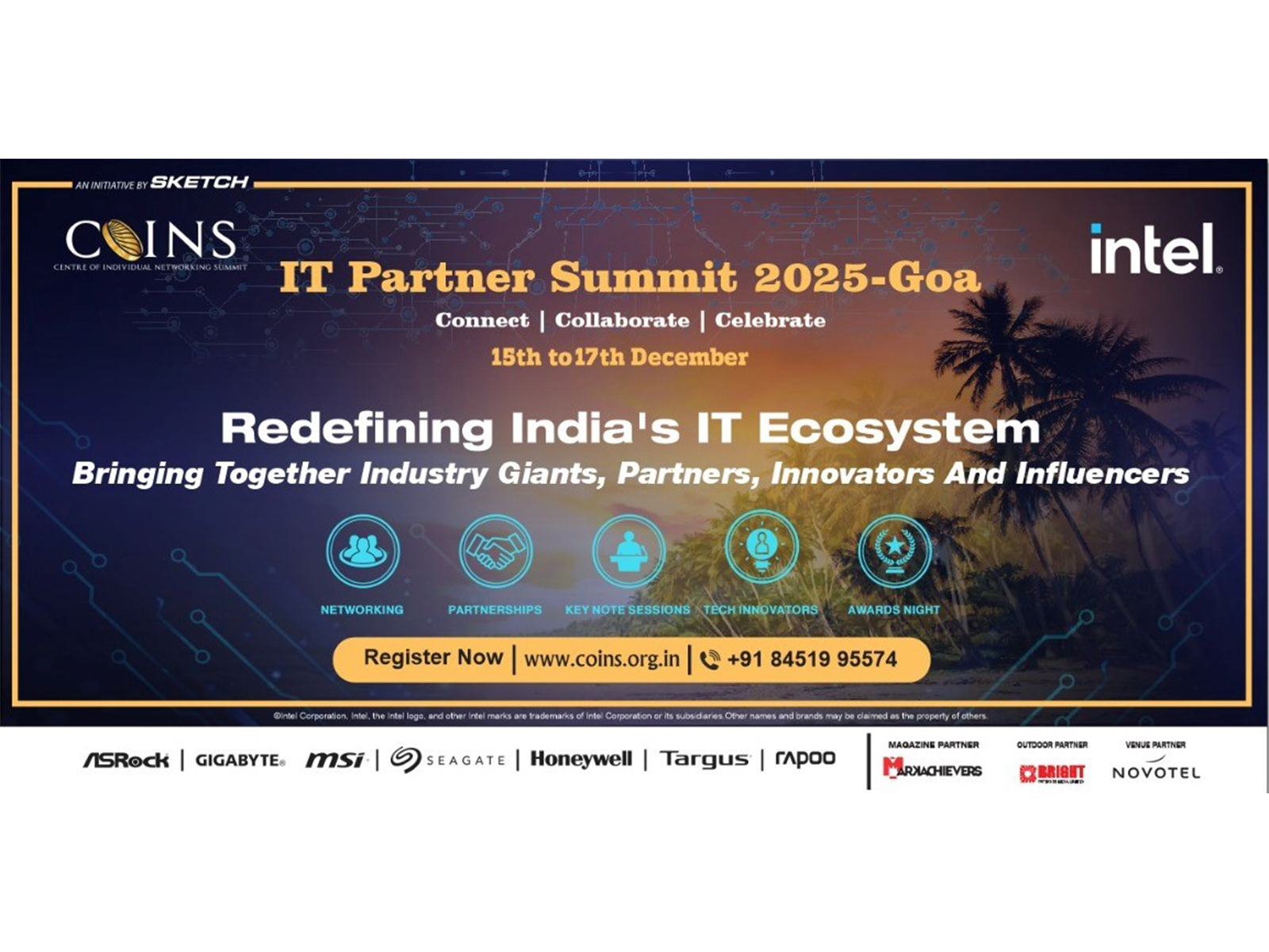 COINS IT Partner Summit 2025 Unveils Power-Packed Agenda with Global Brands; Rajiv Makhni to Lead “The Big Debate”
