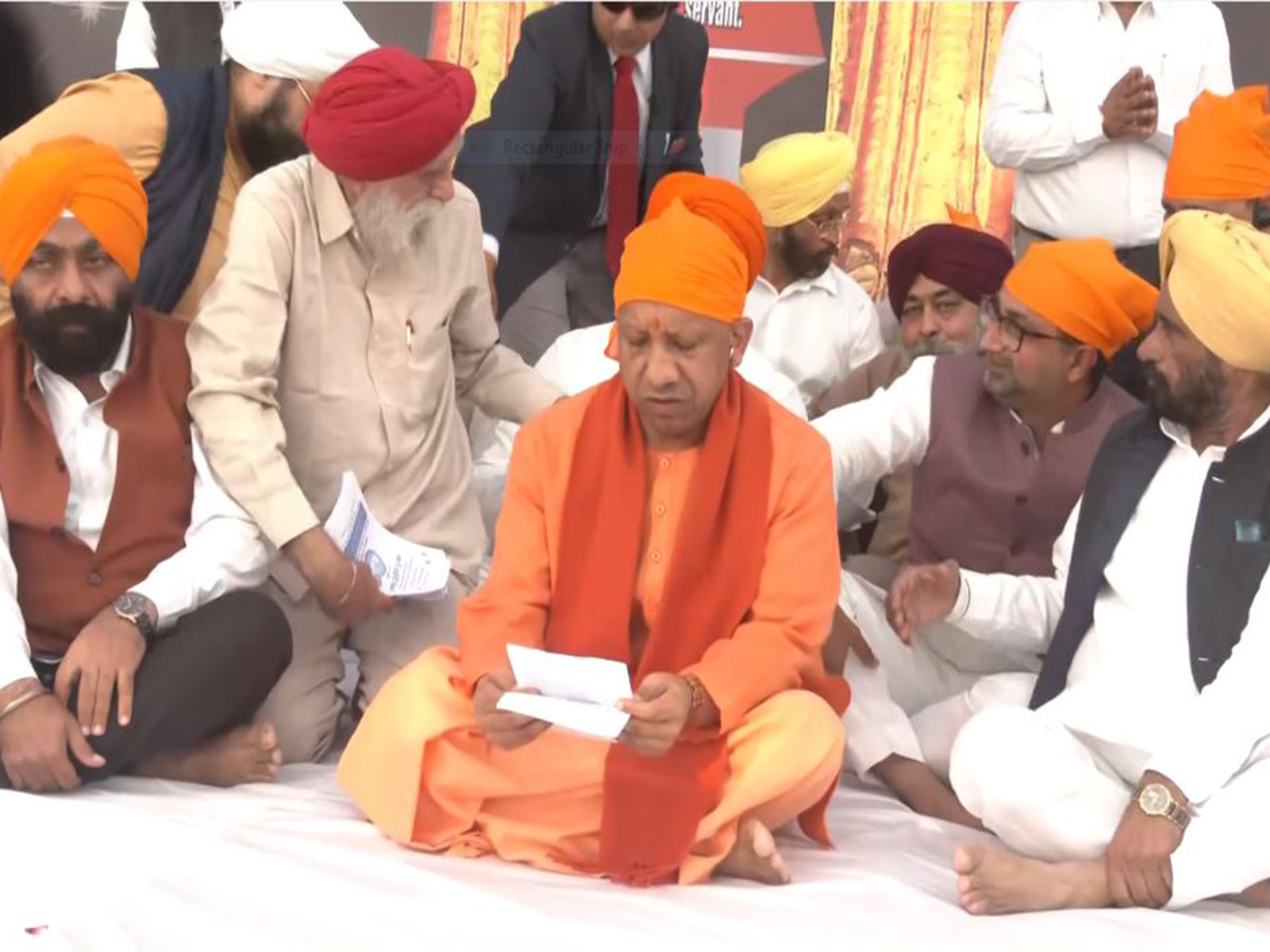 Uttar Pradesh Chief Minister Yogi Adityanath (Photo/ANI)