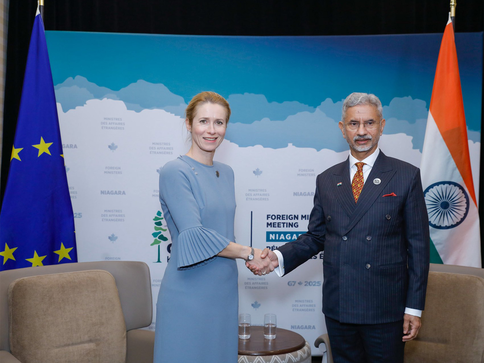 EAM Jaishankar with EC VP Kaja Kallas (Photo/ X@DrSJaishankar)