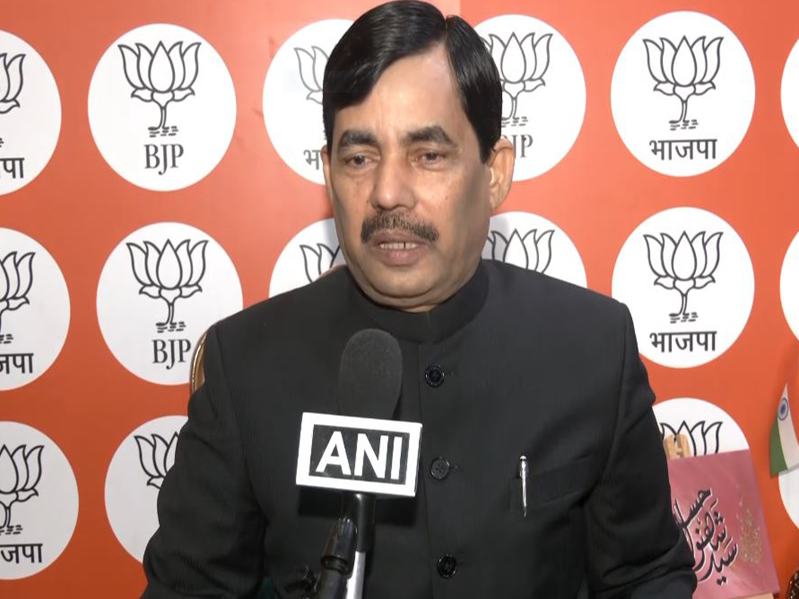 BJP leader Shahnawaz Hussain (Photo/ANI)