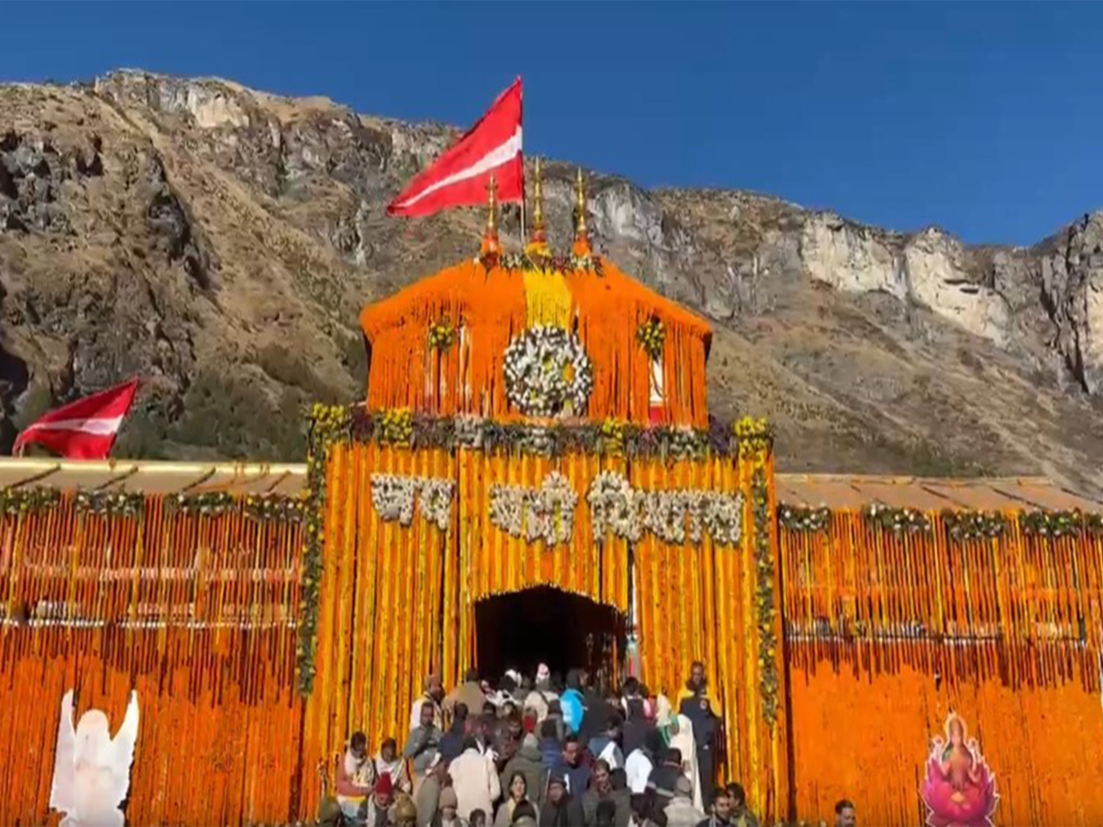 Badrinath Dham (Photo/ANI)