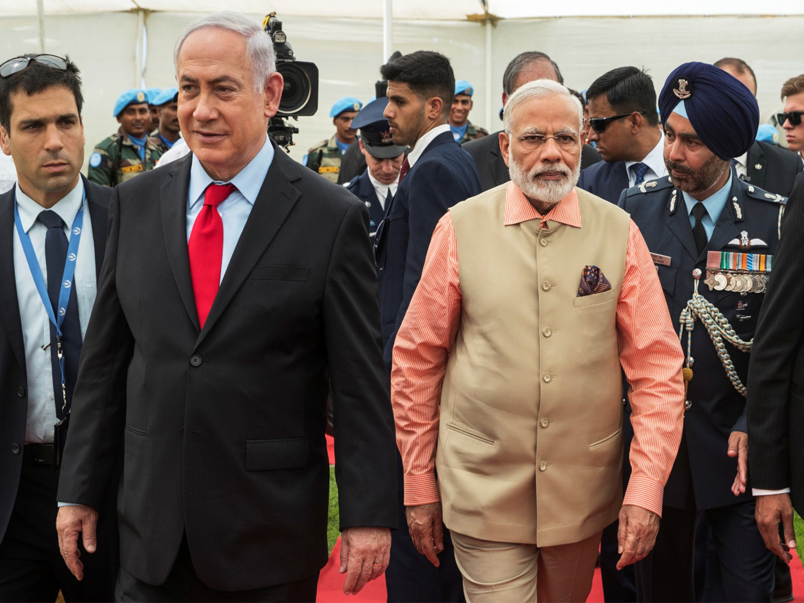 Prime Minister Narendra Modi with Israeli PM Benjamin Netanyahu (File Photo/Reuters)