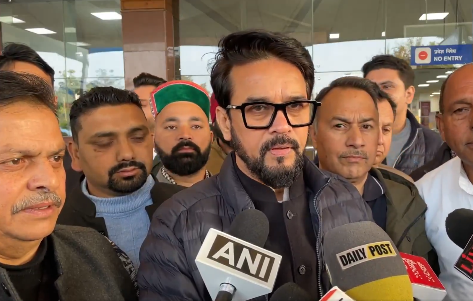 BJP MP Anurag Thakur. (Photo/ANI) BJP MP Anurag Thakur. (Photo/ANI)
