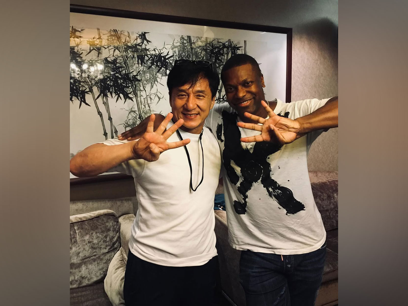 Jackie Chan, Chris Tucker (Photo/Instagram@christucker) Jackie Chan, Chris Tucker (Photo/Instagram@christucker)