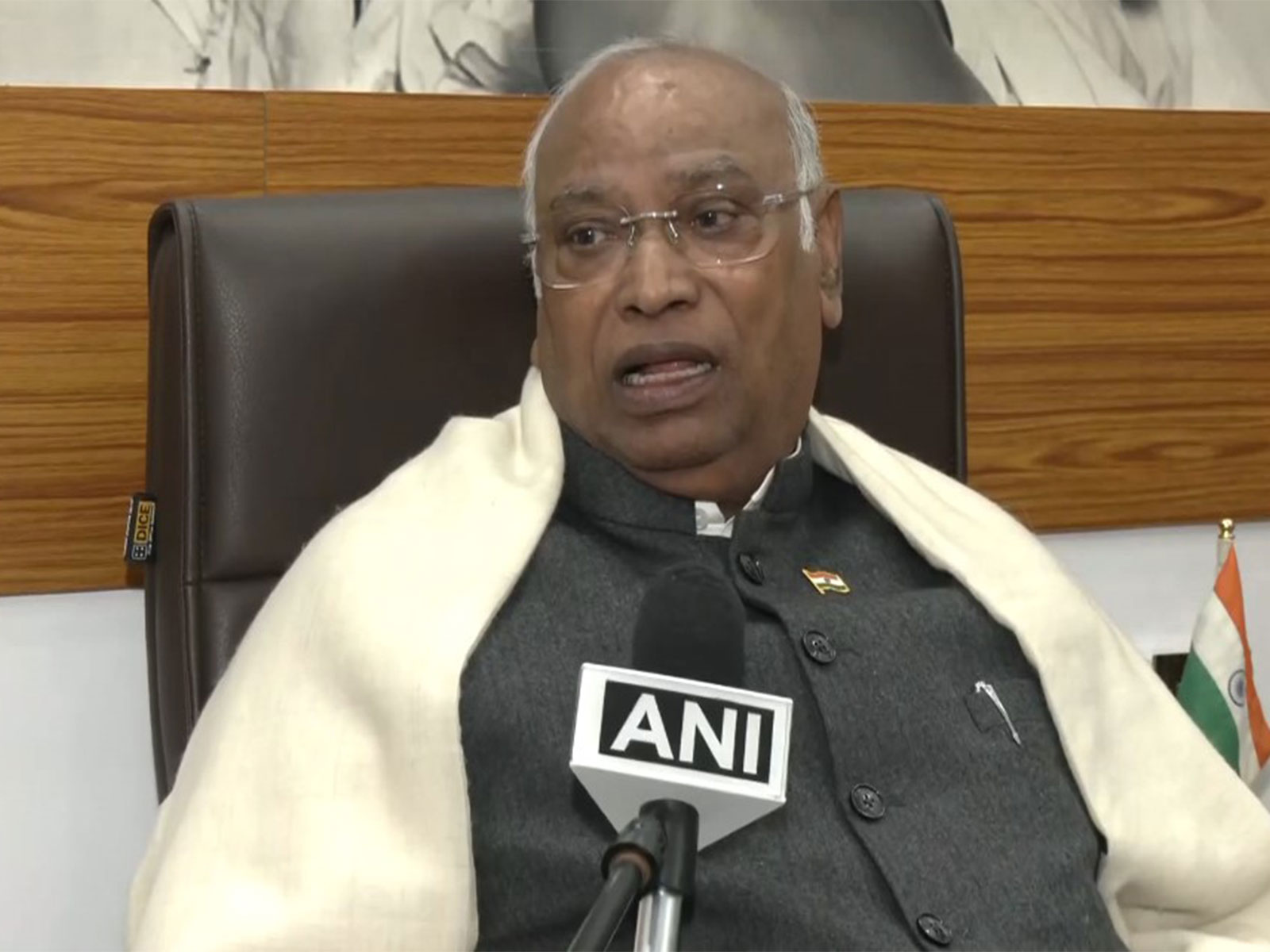 Congress President Mallikarjun Kharge (Photo/ANI) Congress President Mallikarjun Kharge (Photo/ANI)