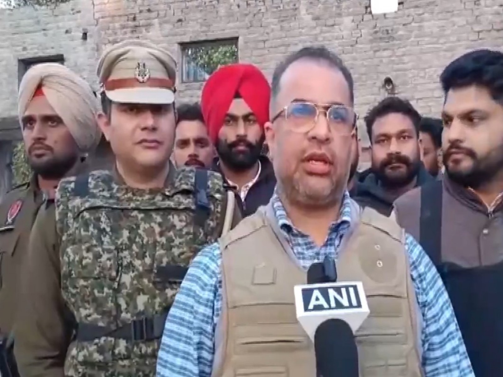 DSP Bikramjeet Singh Brar (Photo/ANI)