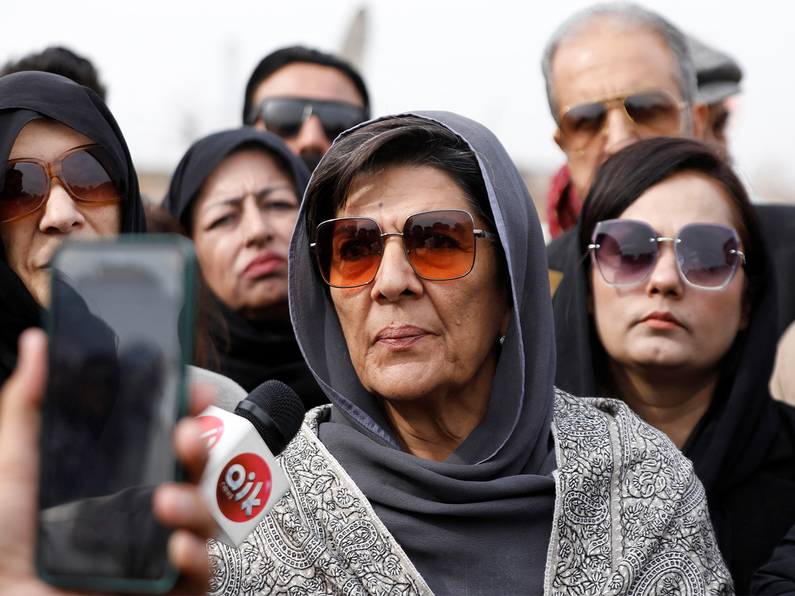 Imran Khan’s sister Aleema Khan (Photo/Reuters)