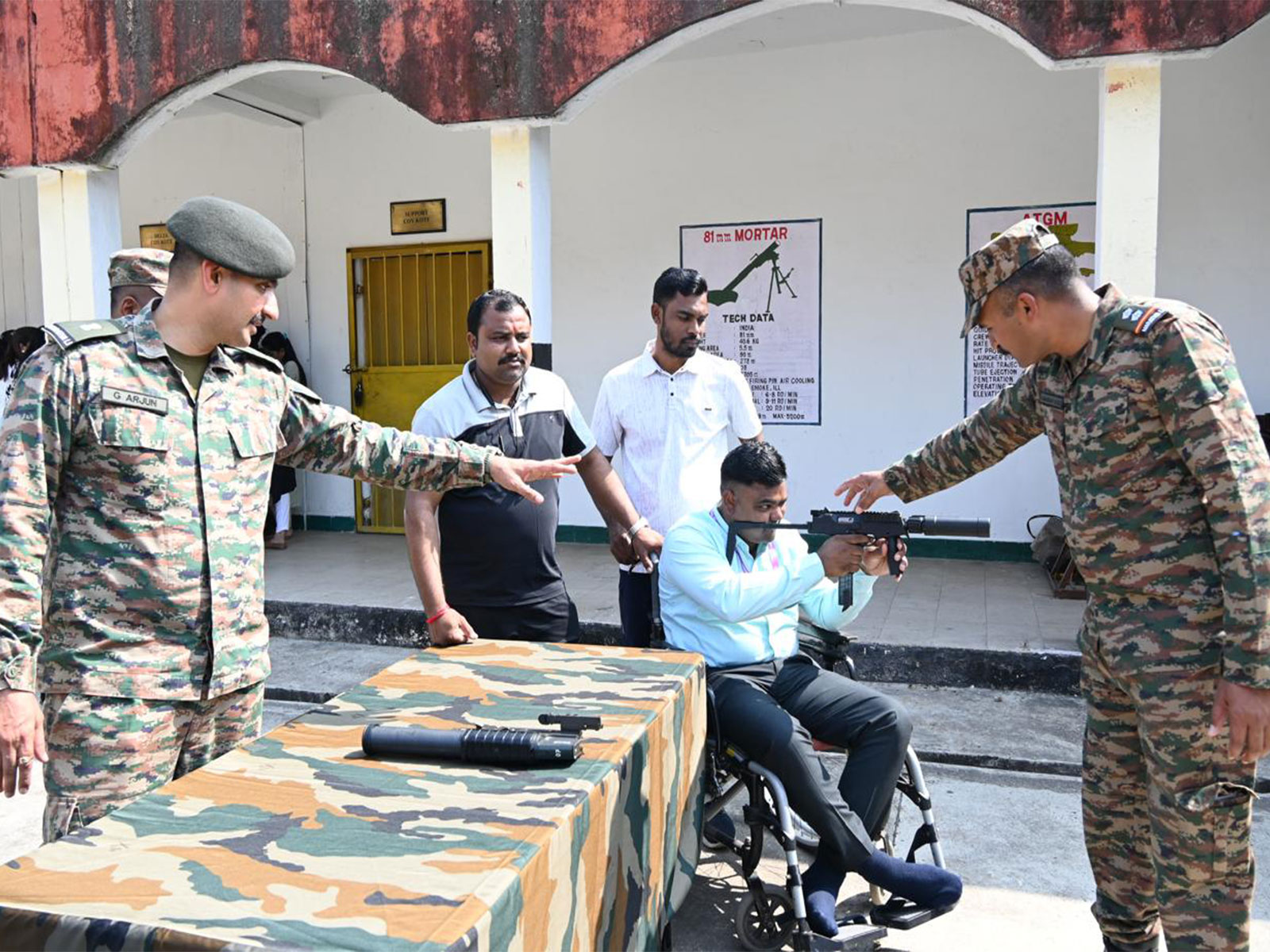 Southern Command Shivneri Brigade trains MPSC probationers (Photo/Release)
