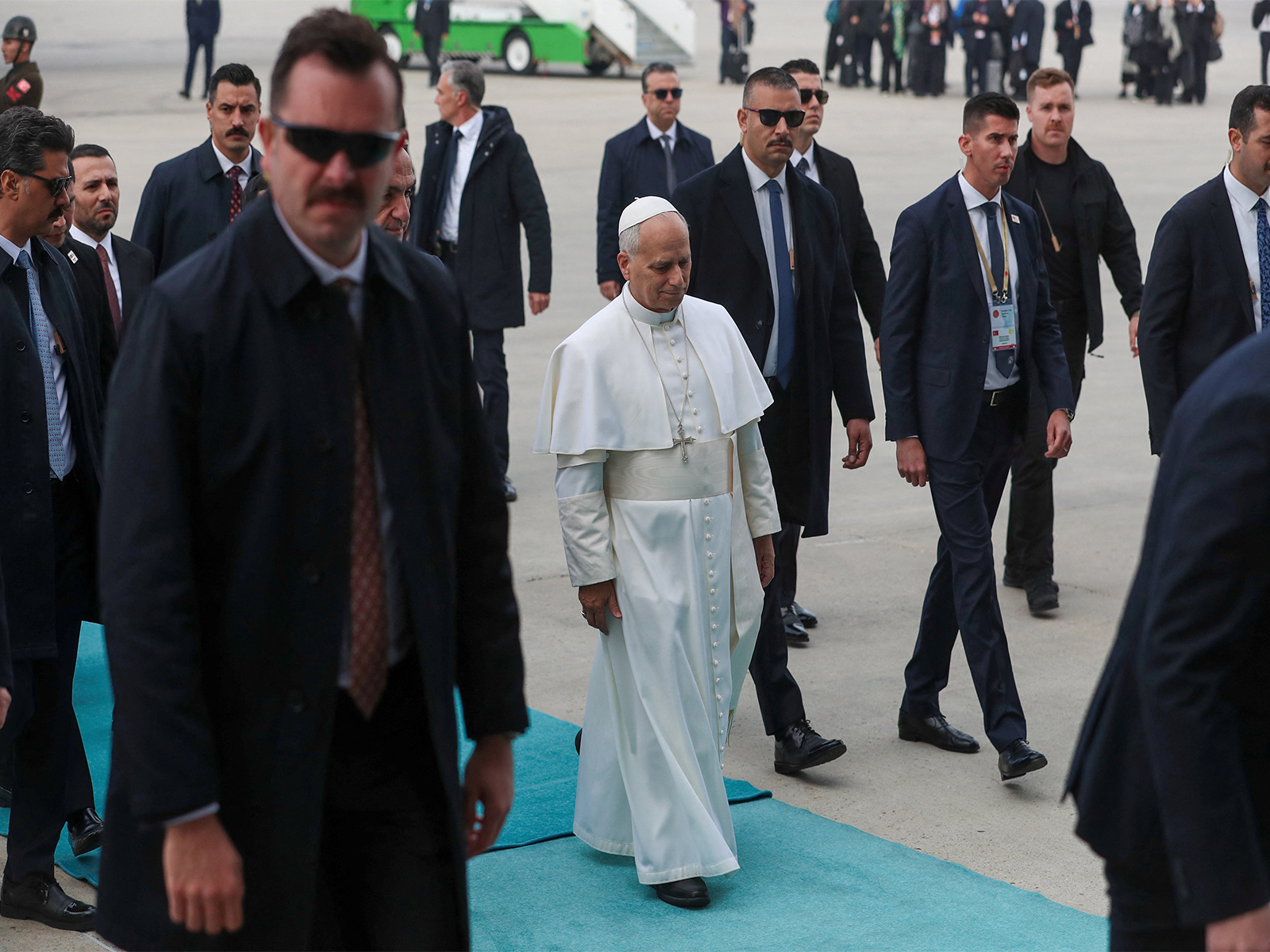 Pope Leo XIV in Turkey (Photo/Reuters)