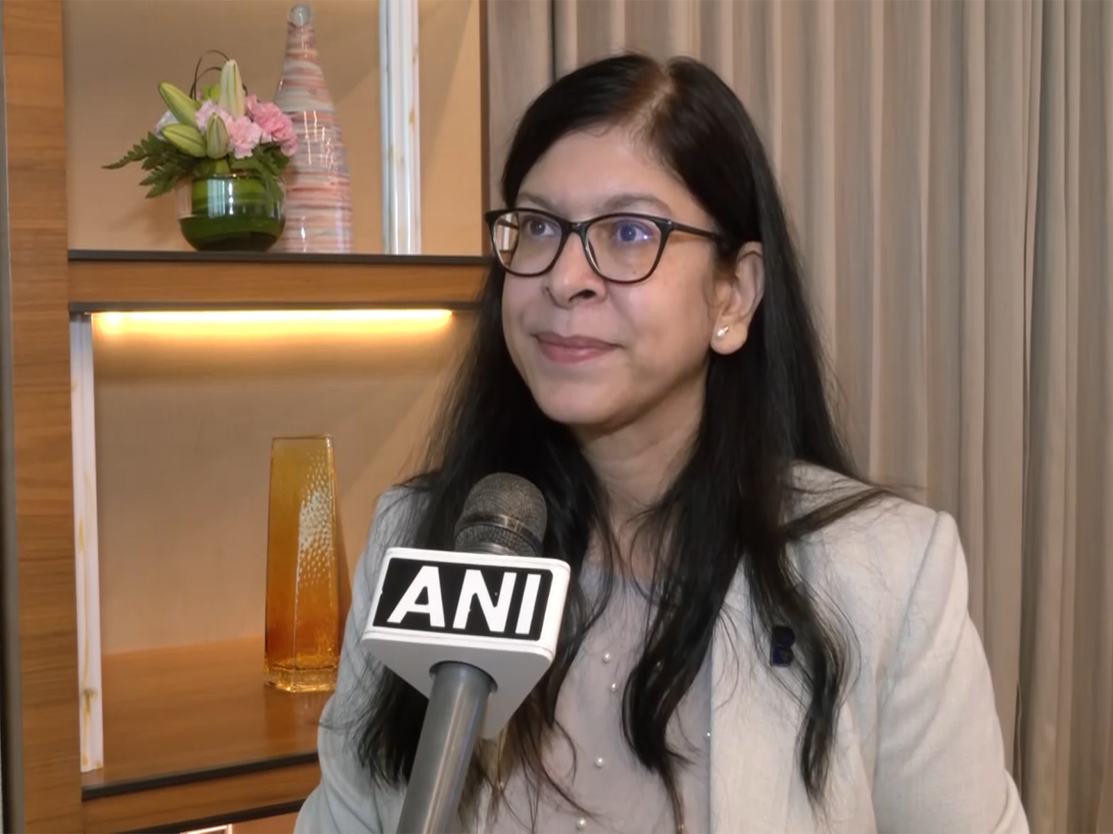 Noopur Chaturvedi, MD and CEO of NPCI Bharat BillPay Limited (Photo/ANI)