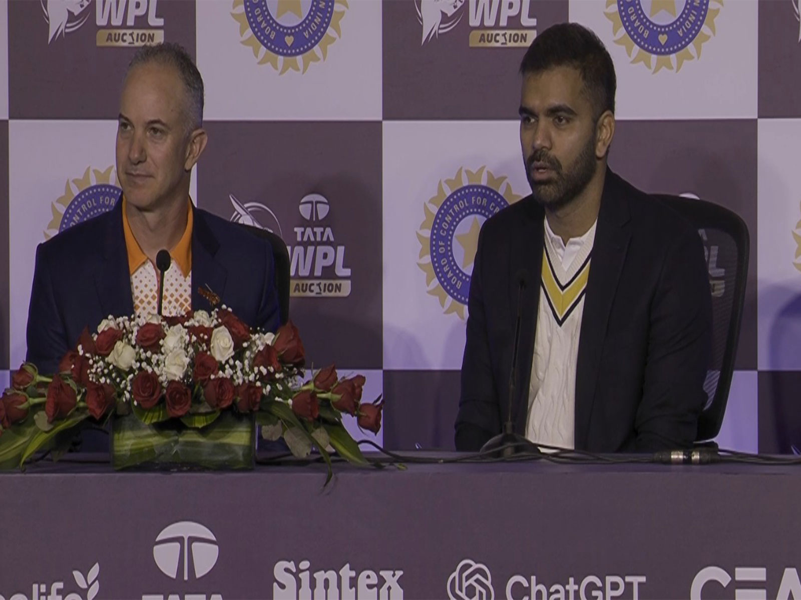 Michael Klinger and Kshemal Waingankar (Photo: WPL)