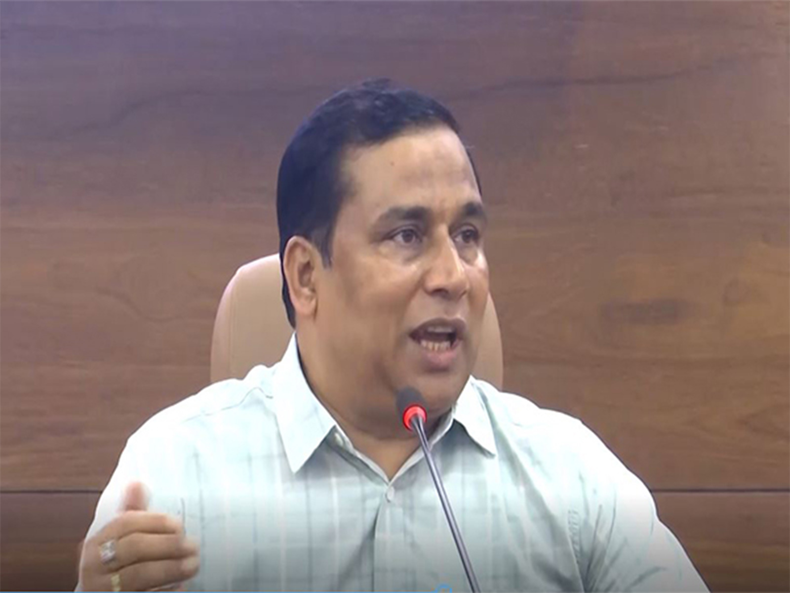 Assam Minister for Department of Housing and Urban Affairs (DoHUA), Jayanta Mallabaruah. (Photo/ANI)