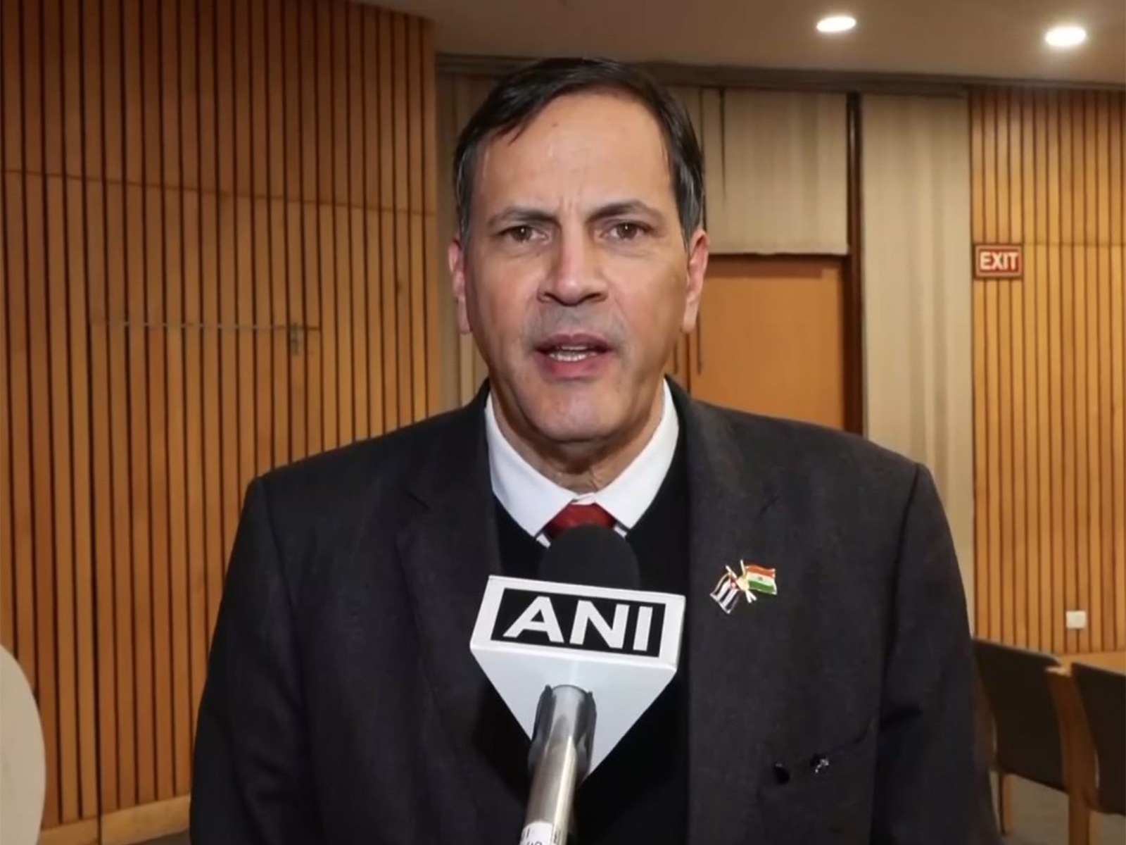  Juan Carlos Marsan Aguilera, Ambassador of Cuba in India (Photo/ANI)