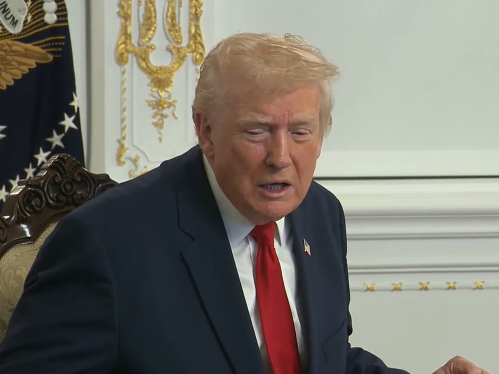 US president Donald Trump (Photo/Youtube/@WhiteHouse)