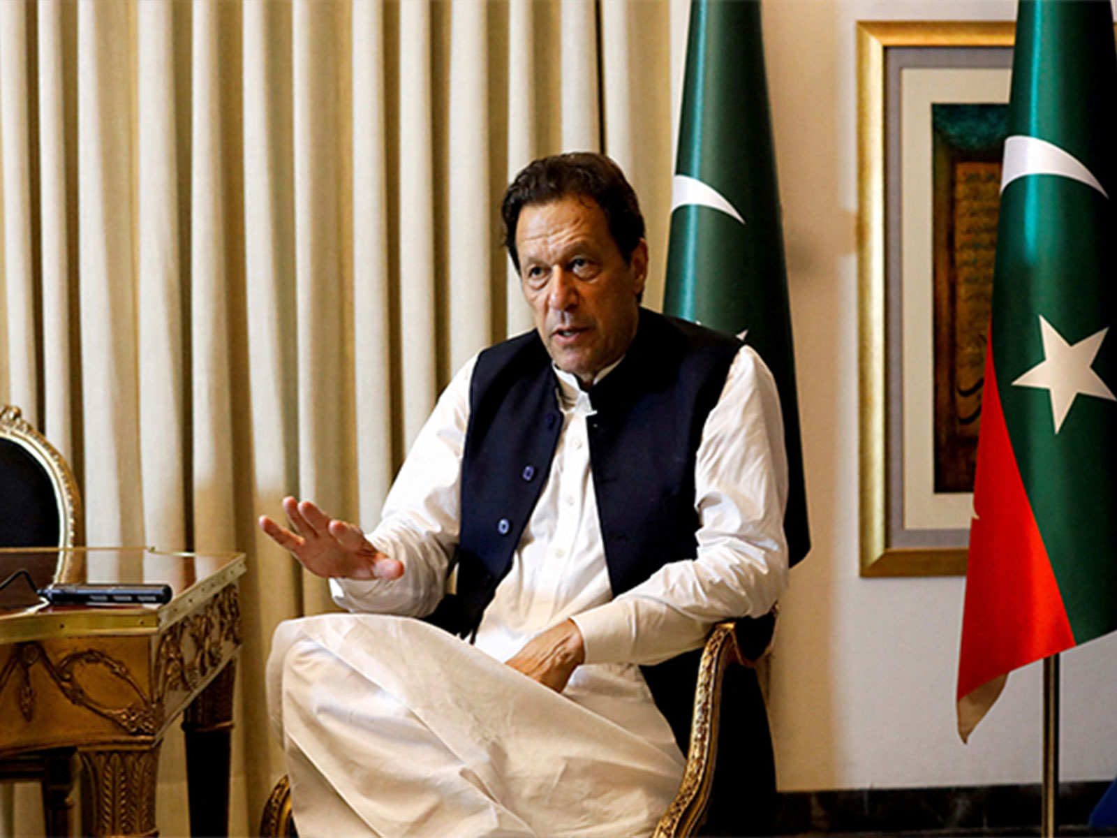 Former Prime Minister and PTI founding chairman Imran Khan (File Photo/Reuters)