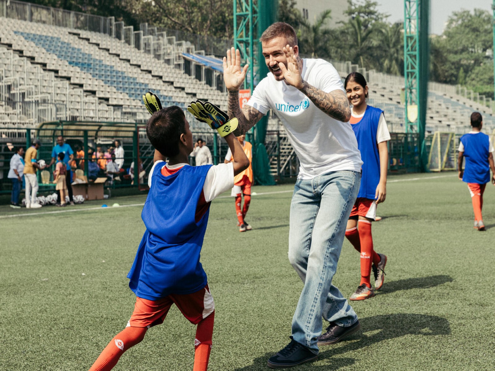 David Beckham. (Photo/UNICEF) 
