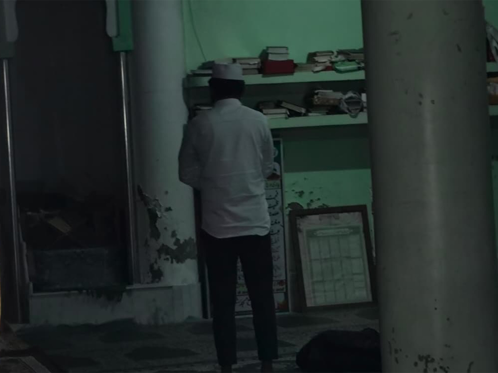 Visuals from Sanjauli mosque in Himachal Pradesh (Photo/ANI)