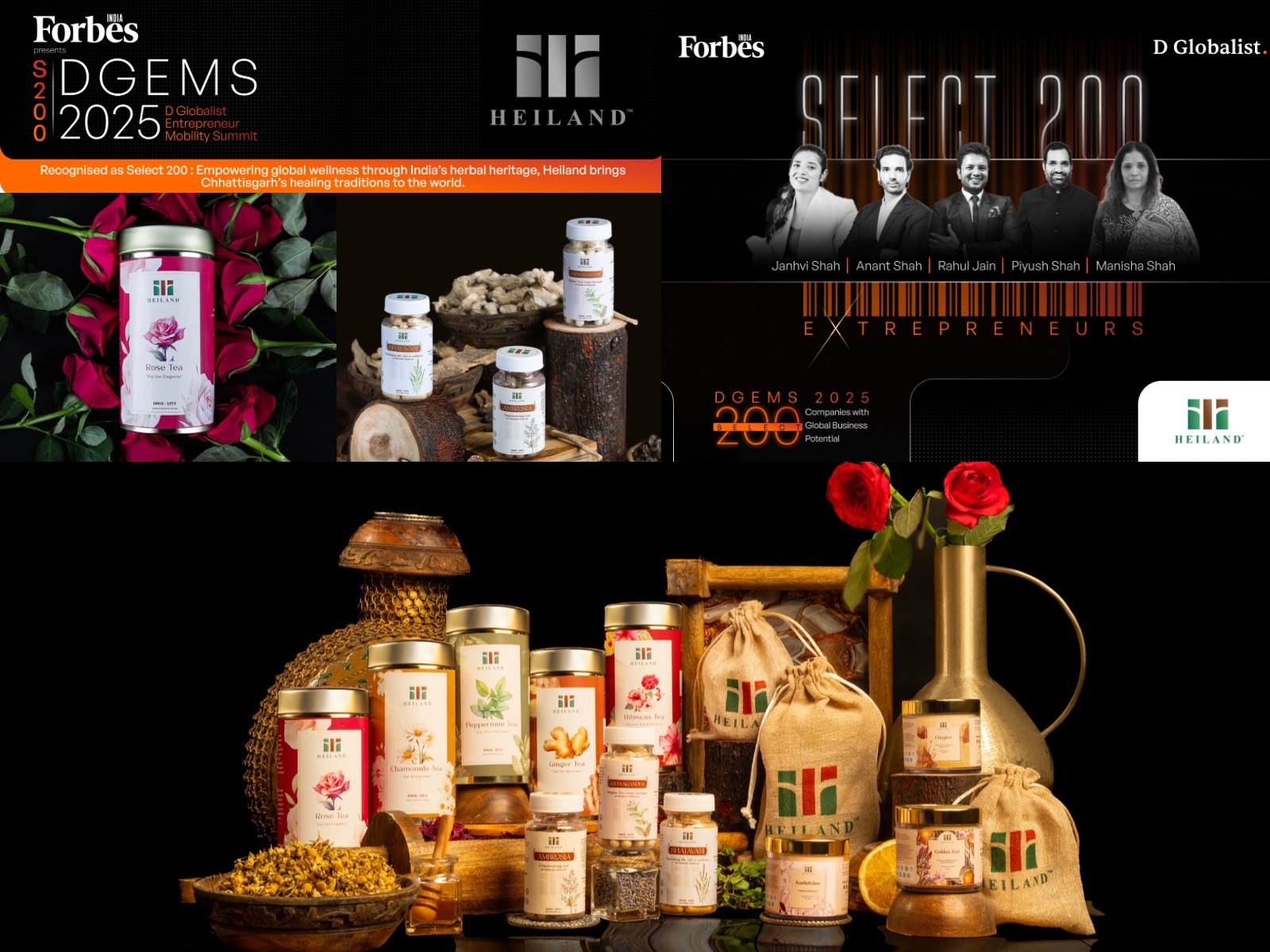 Heiland: India’s Emerging Herbal Wellness Powerhouse Joins Forbes DGEMS 2025 Select 200