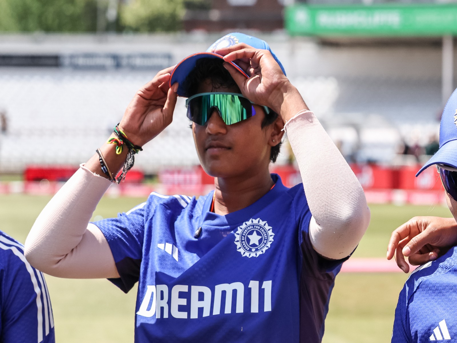 Shree Charani. (Photo: @BCCIWomen X)