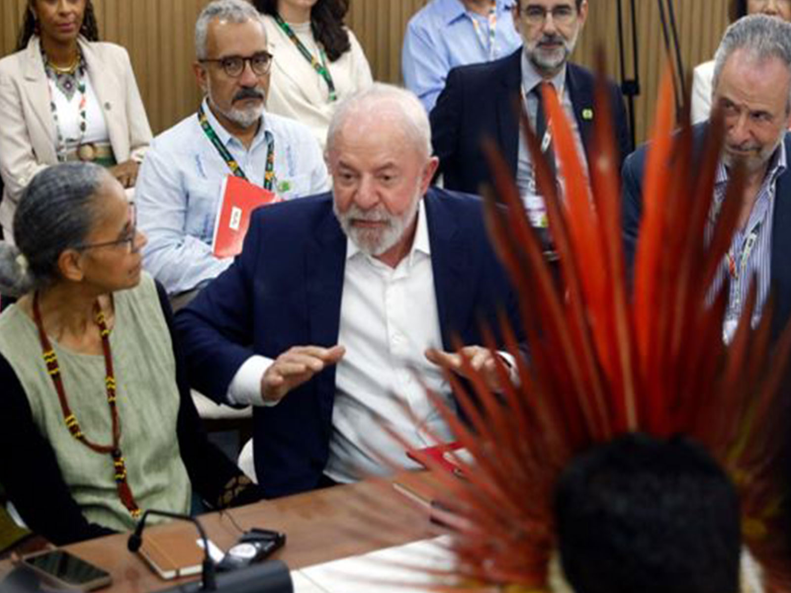 Meeting with civil society and indigenous peoples at COP30 - Belém (Photo/Brasil 247)