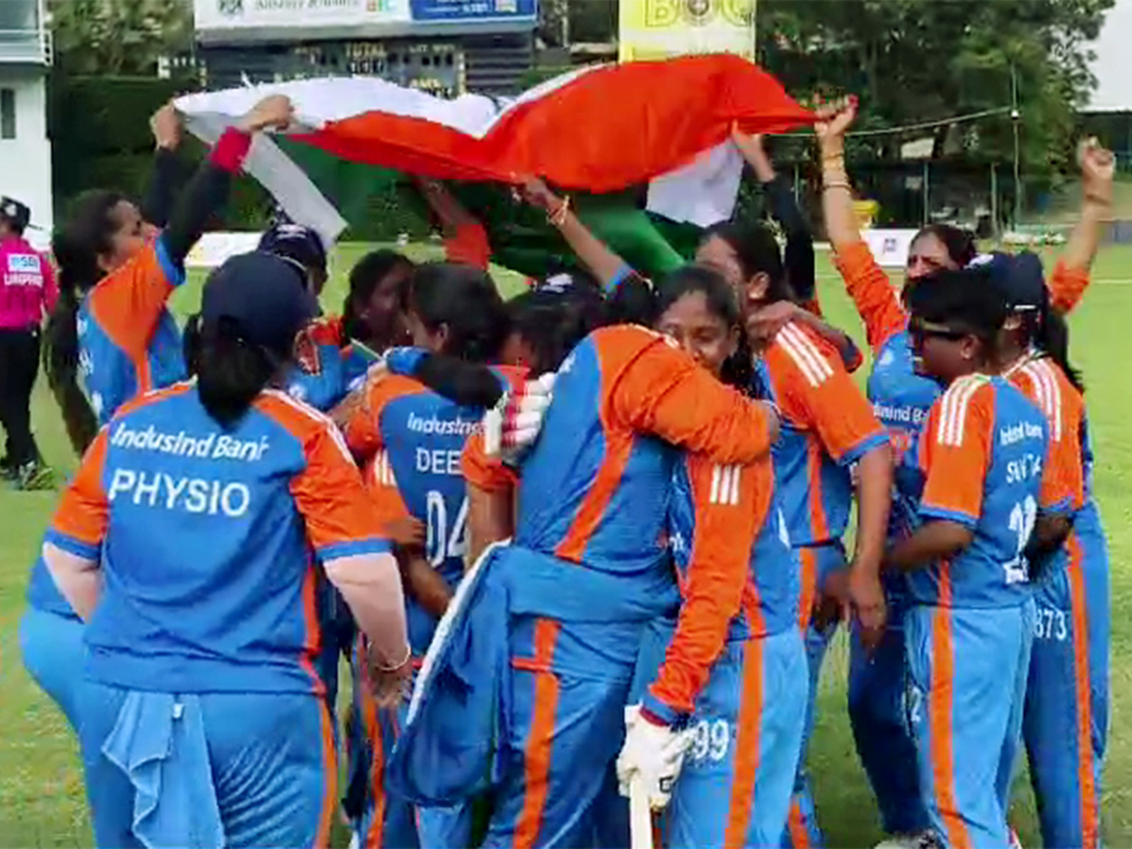 Indian women's team for the blind. (Photo: ANI)