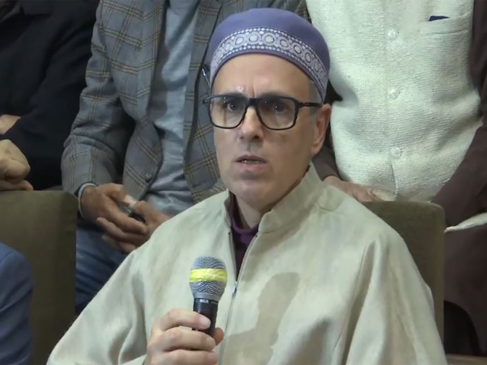 Jammu and Kashmir Chief Minister Omar Abdullah (Photo/ANI)