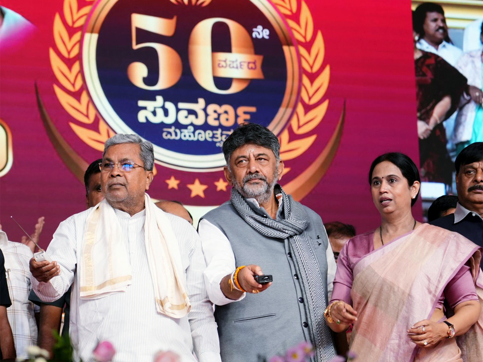 Karnataka CM Siddaramaiah and Deputy CM DK Shivakumar (Photo: @siddaramaiah/X)