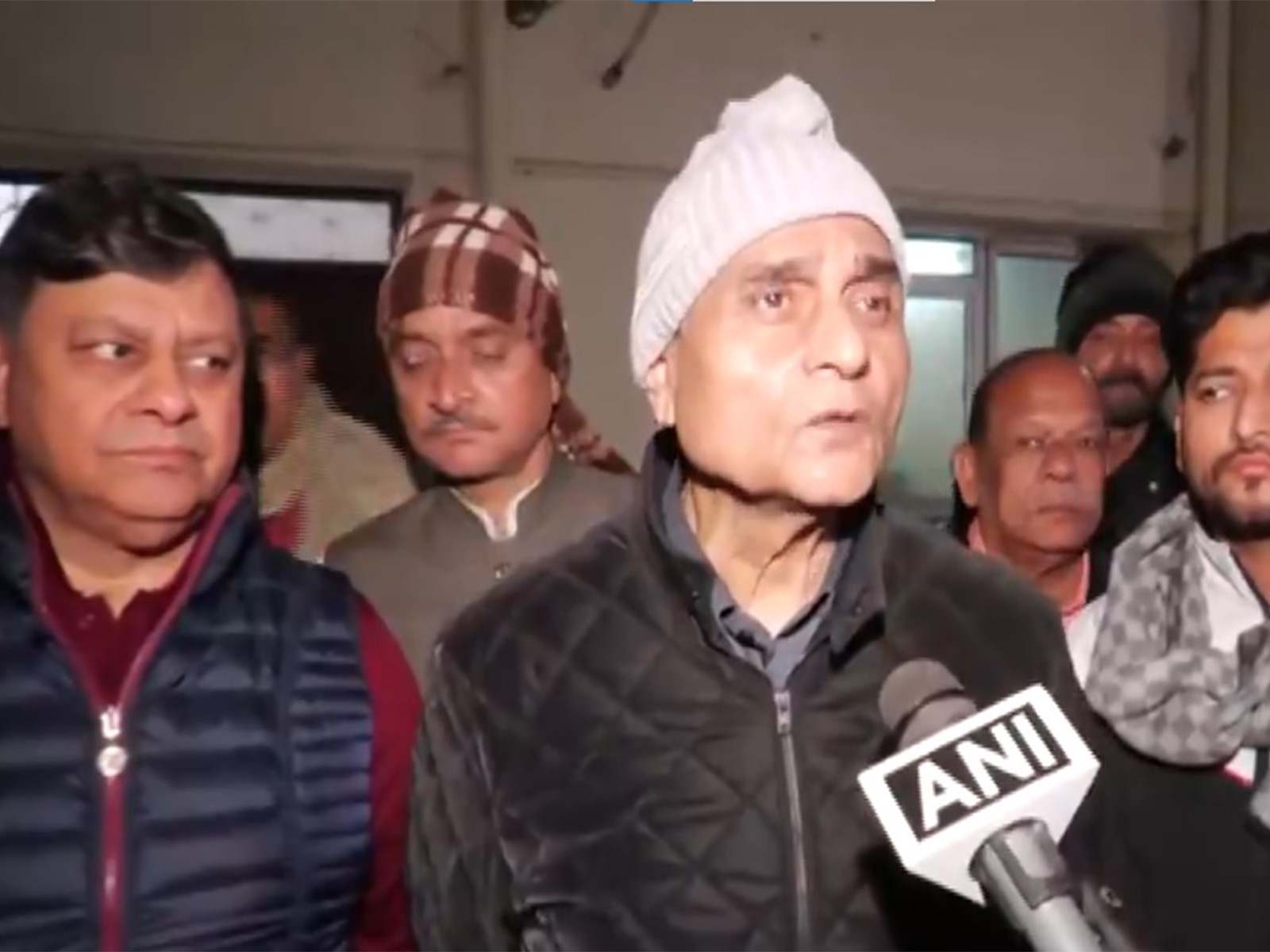 Veteran Congress Leader Sriprakash Jaiswal's younger brother Pramod Jaiswal (Photo/ANI)