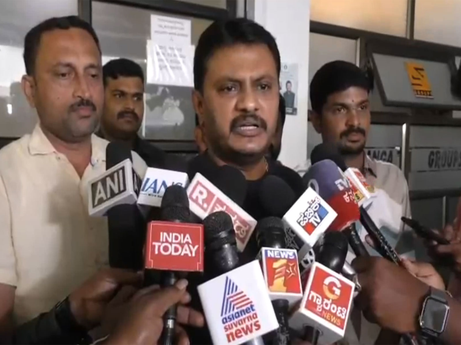 Congress MLA Shivaganga Basavaraj (FilePhoto/ANI)