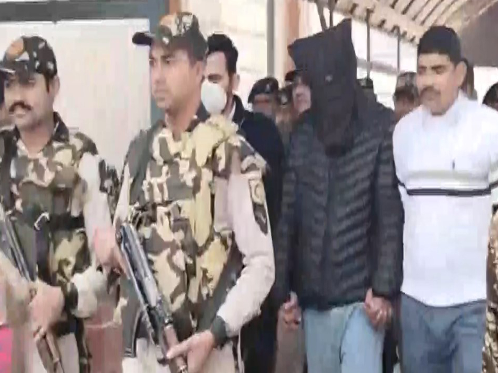 Delhi blast accused brought to  Patiala House Court (Photo/ANI)