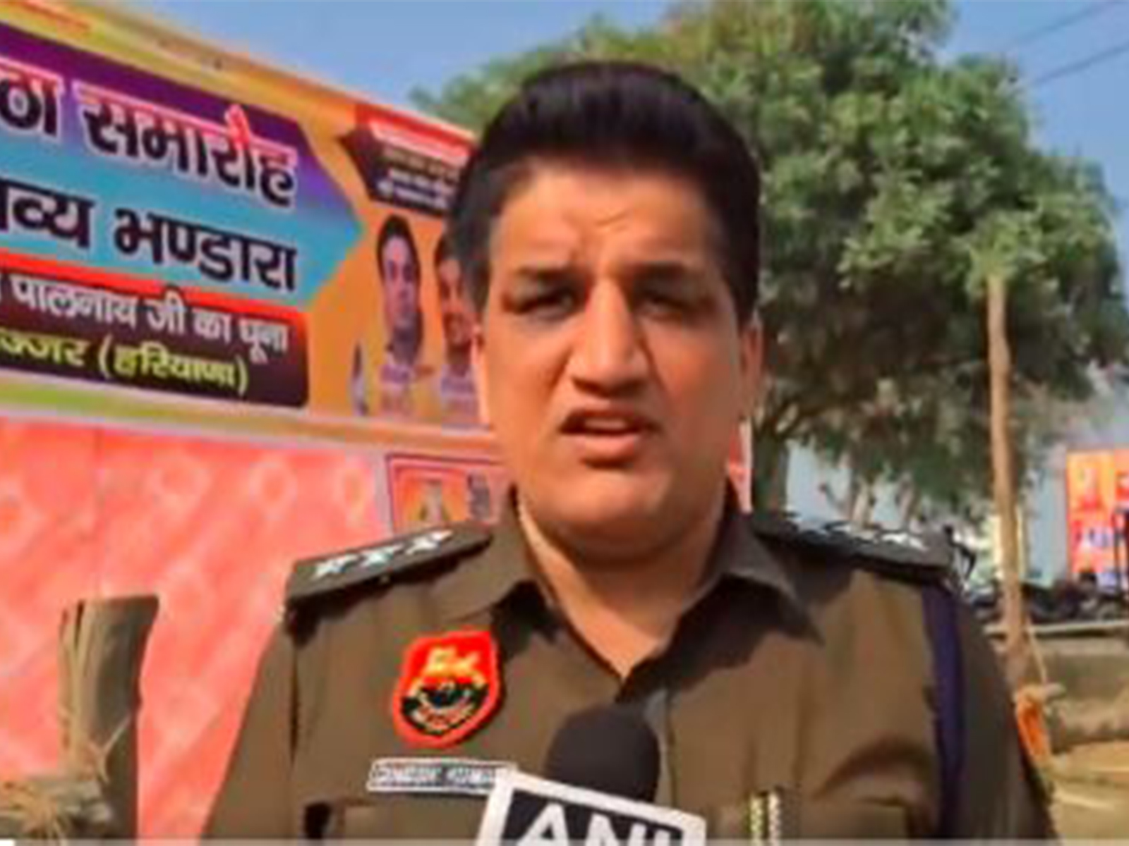 Jhajjar ACP and Arjun Awardee Dinesh Kumar (Photo: ANI)