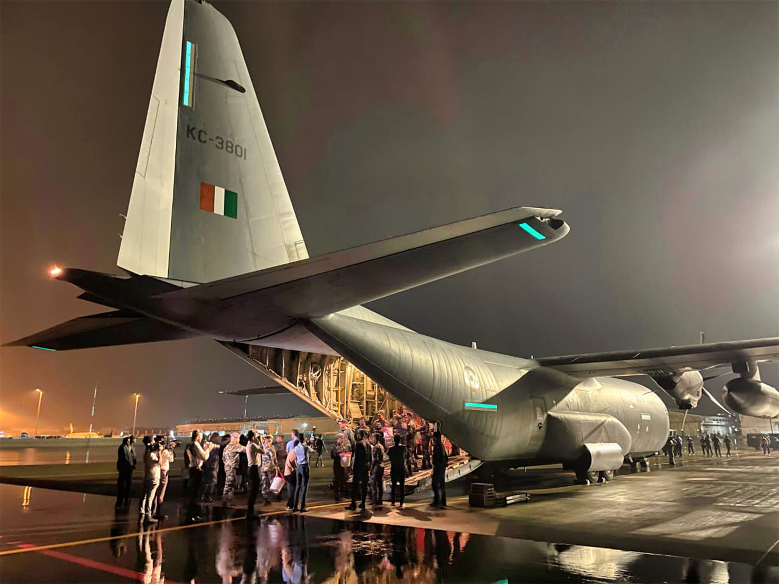 Indian Aid for Sri Lanka as a part of Operation Sagar Bandhu (Photo/ X@IAF_MCC)