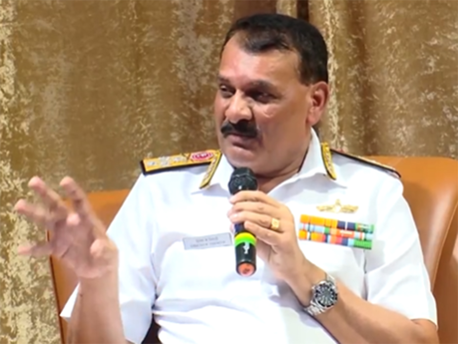 Chief of Naval Staff Admiral Dinesh K. Tripathi  (Photo/ANI)