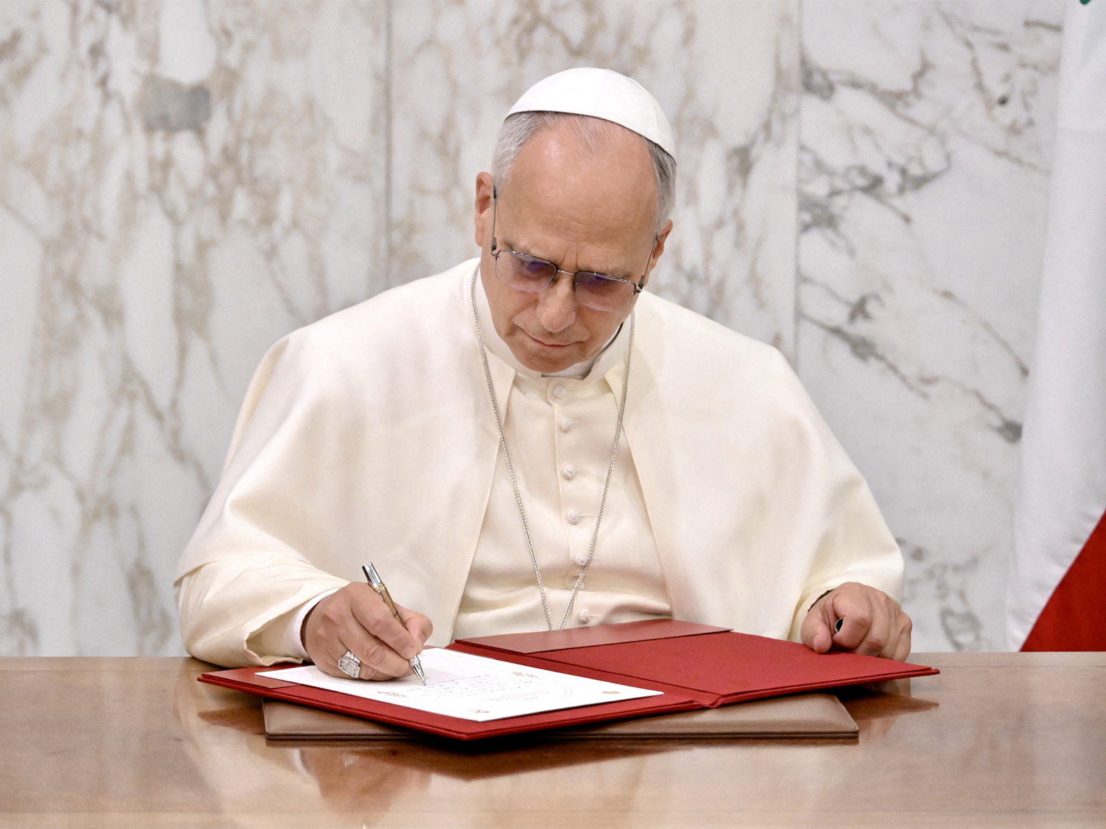 The Pope Leo XIV (Photo/Reuters)