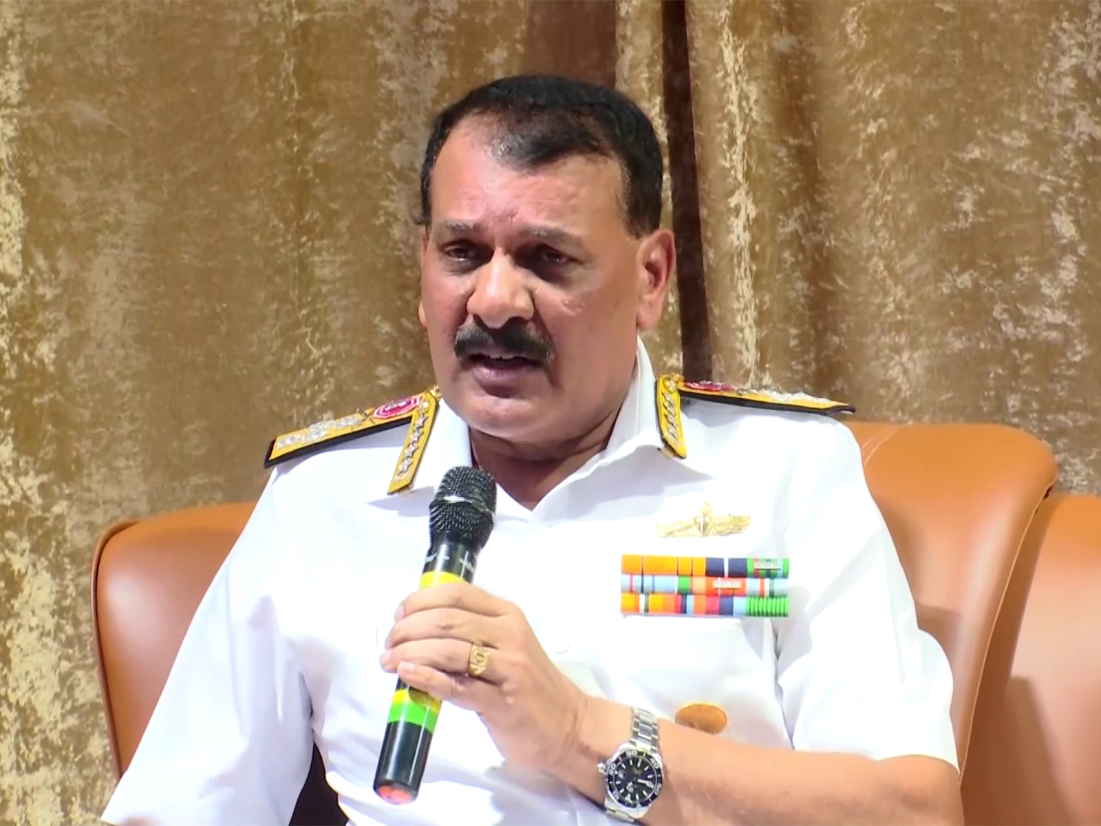 Chief of Naval Staff Admiral Dinesh K. Tripathi  (Photo/ANI)