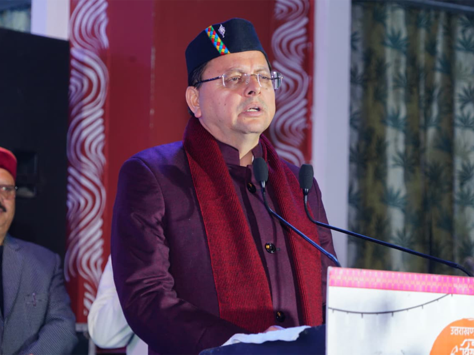 Chief Minister Pushkar Singh Dhami at “Uttarakhand Lok Virasat–2025”  (Photo/CMO)